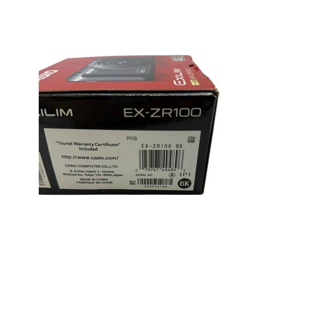 CASIO EXILIM EX-ZR100 Compact Digital Camera - New Open Box